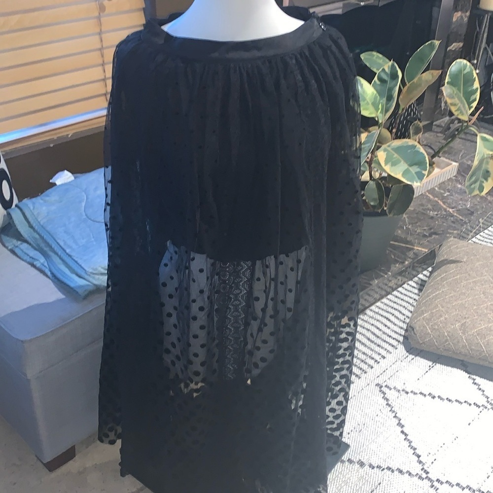BNWOT Long Lace Skirt by Free People